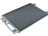 RADIATOR CLIMA CONDENSATOR AER CONDITIONAT RENAULT MEGANE Scenic 1996->2001 fara uscator, Dimensiuni radiator mm 585x396x16, pentru vehicule cu volan pe dreapta, pentru 1.4 i (JA0E)-55 KW; 1.6 16V (JA0B, JA04, JA11)-79 KW; 1.6 e (JA0F)-66 KW; 1.6 i (