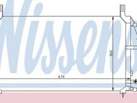 Radiator clima DAEWOO CIELO limuzina KLETN NISSENS 94424