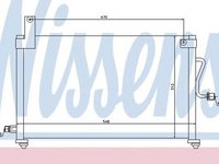 Radiator clima DAEWOO MATIZ KLYA NISSENS 94751