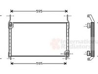 Radiator clima FIAT BRAVA 182 VAN WEZEL 17005204