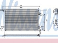 Radiator clima FIAT CROMA 194 NISSENS 94598