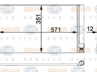 Radiator clima FIAT QUBO 225 HELLA 8FC 351 301-651