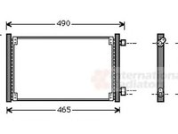 Radiator clima FIAT SEICENTO 600 187 VAN WEZEL 17005223