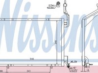 Radiator clima FORD FIESTA VI Van NISSENS 940287