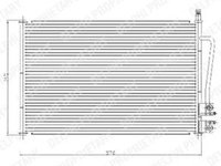 Radiator clima FORD FUSION JU DELPHI TSP0225459