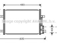 Radiator clima FORD KA RB AVA FD5327