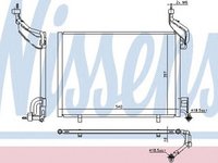 Radiator clima FORD TOURNEO COURIER Kombi NISSENS 940540