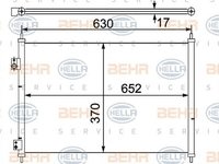 Radiator clima HONDA CIVIC VII Hatchback EU EP EV HELLA 8FC 351 330-401