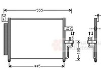 Radiator clima HYUNDAI ACCENT II LC VAN WEZEL 82005081