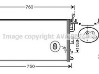 Radiator clima HYUNDAI SONATA IV EF AVA HY5135