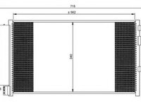 Radiator clima IVECO DAILY IV autobasculanta NRF 35751