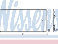 Radiator clima IVECO DAILY IV bus NISSENS 940004