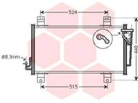 Radiator clima MAZDA 6 combi GH VAN WEZEL 27005231