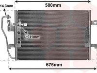 Radiator clima MERCEDES-BENZ A-CLASS W168 VAN WEZEL 30005289