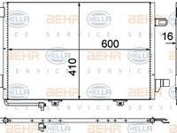 Radiator clima MERCEDES-BENZ A-CLASS W169 HELLA 8FC351301674