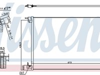 Radiator clima MERCEDES-BENZ C-CLASS T-Model S205 NISSENS 940519