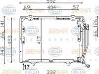 Radiator clima MERCEDES-BENZ C-CLASS W202 HELLA 8FC351038454