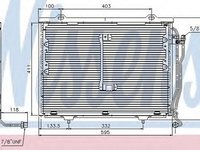 Radiator clima MERCEDES-BENZ CLK C208 NISSENS 94426