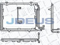 Radiator clima MERCEDES-BENZ CLK Cabriolet A208 JDEUS 717B18