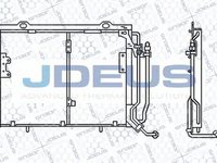 Radiator clima MERCEDES-BENZ CLK Cabriolet A208 JDEUS 717M32