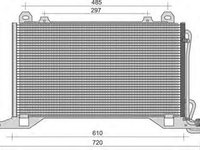 Radiator clima MERCEDES-BENZ E-CLASS W210 MAGNETI MARELLI 350203393000