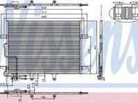 Radiator clima MERCEDES-BENZ E-CLASS W211 NISSENS 94614