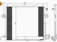 Radiator clima MERCEDES-BENZ R-CLASS W251 V251 NRF 35618