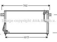 Radiator clima MITSUBISHI PAJERO II Canvas Top V2 W V4 W AVA MT5146