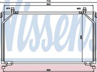 Radiator clima NISSAN TERRANO II R20 NISSENS 94863