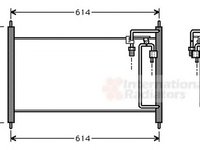 Radiator clima NISSAN VANETTE CARGO caroserie HC 23 VAN WEZEL 13005177