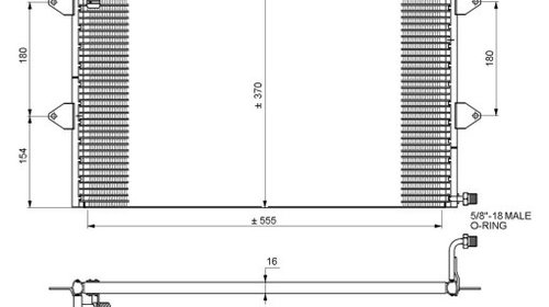 Radiator Clima - NRF - 35034