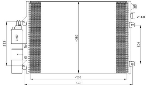 Radiator Clima - NRF - 35771