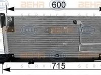 Radiator clima OPEL CORSA B 73 78 79 HELLA 8FC 351 037-581