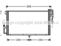 Radiator clima OPEL FRONTERA A 5 MWL4 AVA OL5268