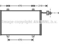 Radiator clima OPEL MOVANO autobasculanta H9 AVA RT5278