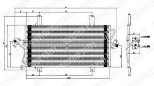 Radiator clima OPEL MOVANO autobasculanta H9 