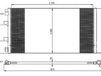 Radiator clima OPEL MOVANO B caroserie NRF 35972