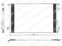 Radiator clima OPEL SIGNUM DELPHI TSP0225463