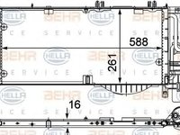 Radiator clima OPEL TIGRA TwinTop HELLA 8FC 351 301-204