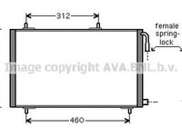 Radiator clima PEUGEOT 206 SW 2E K AVA PE5257