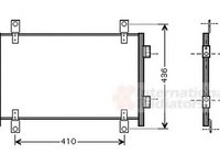 Radiator clima PEUGEOT BOXER bus 244 Z VAN WEZEL 17005351