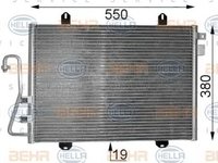 Radiator clima RENAULT CLIO II BB0 1 2 CB0 1 2 HELLA 8FC 351 037-541