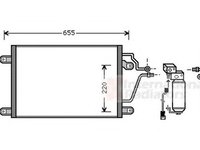 Radiator clima RENAULT LAGUNA I B56 556 VAN WEZEL 43005211