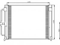 Radiator clima RENAULT LAGUNA II BG0 1 NRF 35162