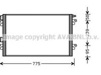 Radiator clima RENAULT LAGUNA II Grandtour KG0 1 AVA RT5366