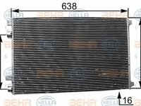 Radiator clima RENAULT MEGANE II limuzina LM0 1 HELLA 8FC 351 301-564