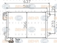 Radiator clima RENAULT MEGANE Scenic JA0 1 HELLA 8FC 351 300-514