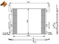 Radiator clima RENAULT TRUCKS Premium NRF 35655