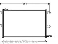 Radiator clima SEAT IBIZA II 6K1 AVA VW5144