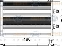 Radiator clima SKODA FABIA Combi 6Y5 HELLA 8FC351301531 PieseDeTop